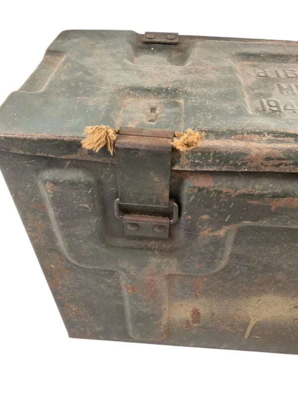 WW2 Canadian Artillery Ammo Case Dated 1945 EMPTY