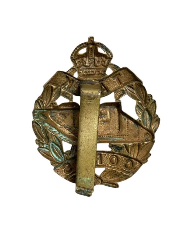 WW2 British Tank Corps Cap Badge