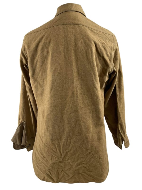 WW2 US Army Other Ranks Shirt Size 14 1/2 with Gas Flap