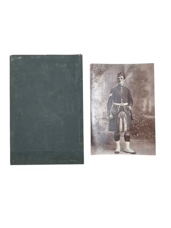 British Scottish Highland Sergeant Portrait Photograph