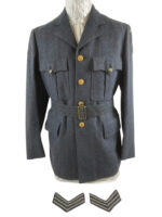 WW2 Canadian RCAF Flight Sergeant's 4 Pocket Jacket Size 16