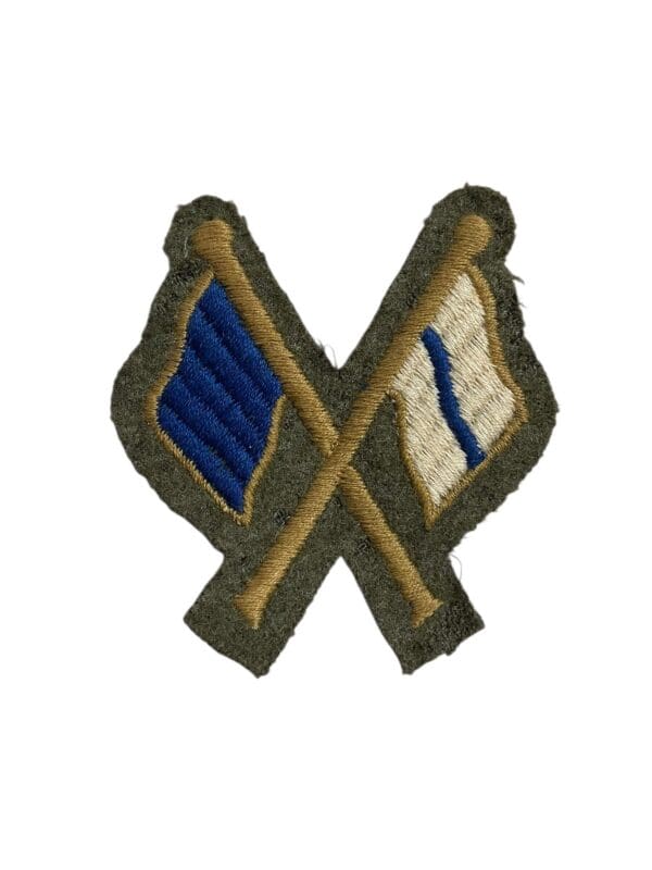 WW2 Canadian Army Signals Insignia Trade Patch