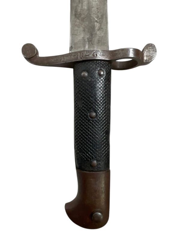 Canadian Quebec Garrison Artillery Sword Bayonet Yataghan With Scabbard
