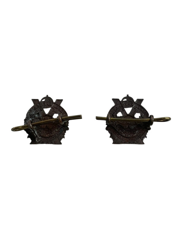 WW2 Canadian Calgary Highlanders Collars Insignia Pair