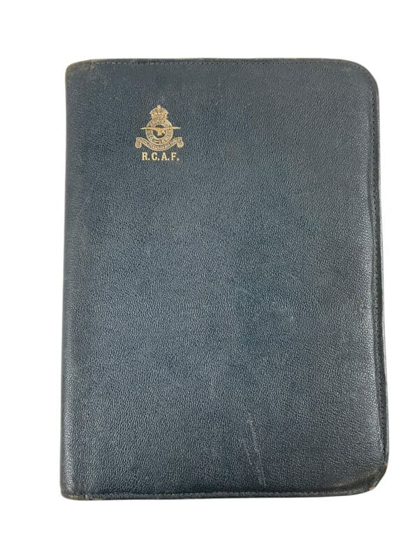 WW2 Canadian RCAF Leather Notebook