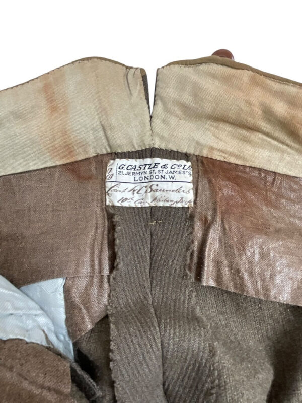 WW1 Canadian CEF 10th Railway Troops Officers Named Uniform Grouping With Div Patches