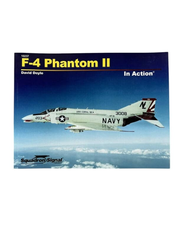 US USN USMC F-4 Phantom 2 In Action Squadron Signal Issue 10237 Used Softcover Reference Book