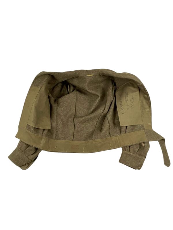 Canadian Guards Battle Dress Jacket Named Size 7