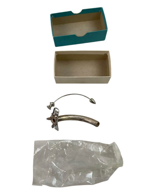 Jackson Tracheal Intubation Tracheostomy Intubation Metal Tube In Original Box