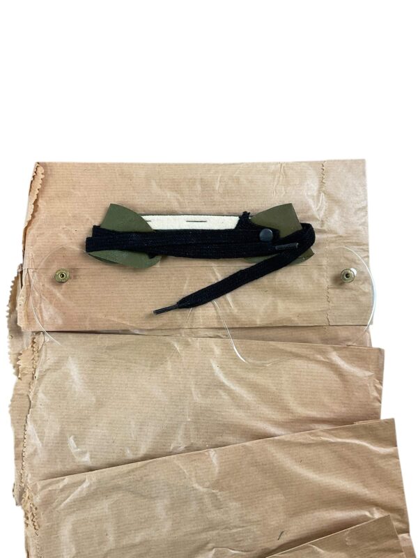 WW2 Canadian Army Eyeshield Anti-Gas MK2 1942 Dated