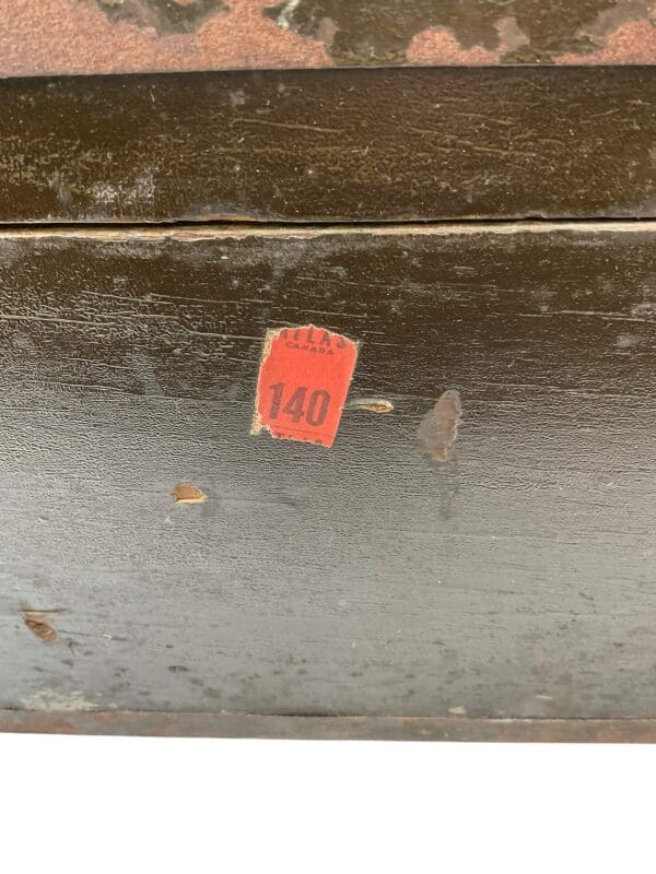 WW2 Canadian RCEME Named Barracks Box