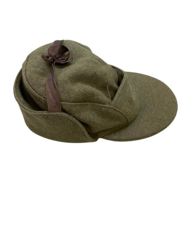 WW2 Canadian Army Elmer Fudd Wool Hat Size 6 3/4