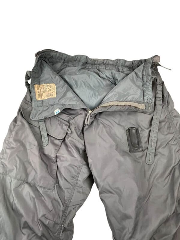 Canadian RCAF Grey Flight Suit Pants Trousers Cold War Era Size 6 1951 Dated