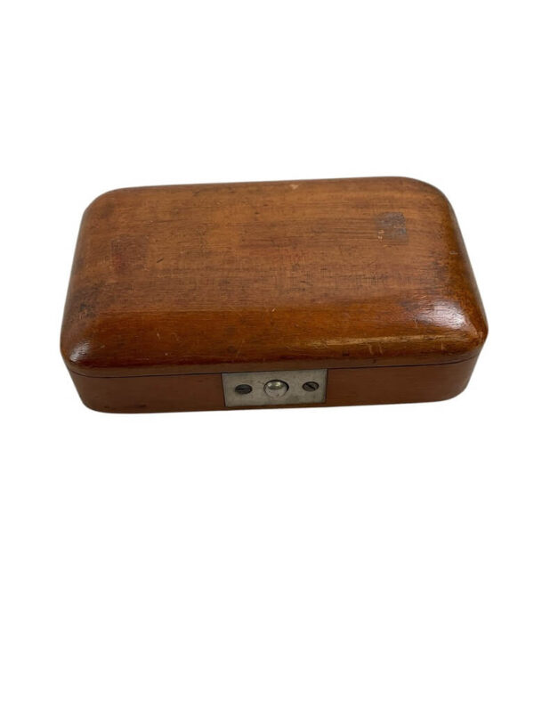 Travelling Medal Weight Scale With Weights and Twister In Original Wooden Box