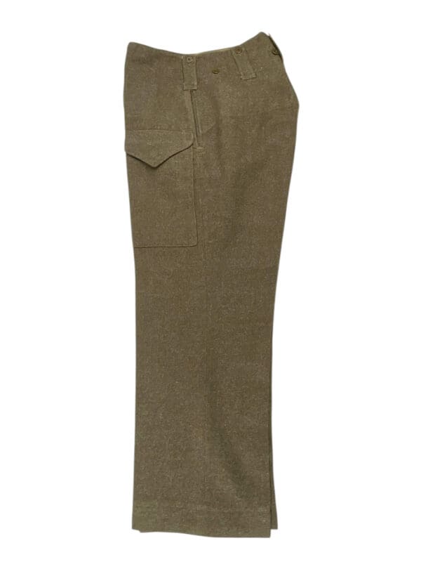WW2 Canadian Army Battle Dress Pants C Broad Arrowed 1945 Dated