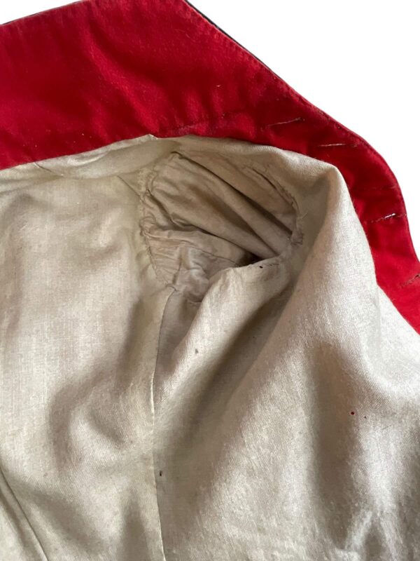 British Napoleonic Loyal London Volunteers Grenadier Company Officers Uniform with Regimental Medal