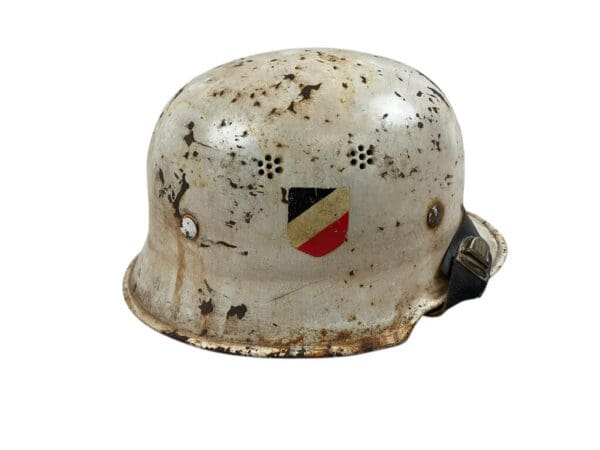 WW2 German DRK Red Cross M34 Steel Helmet Size 56 RESTORED FAKE