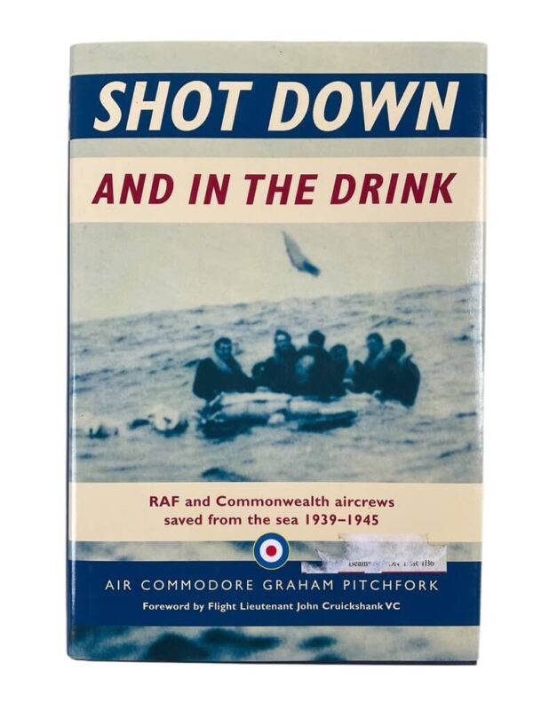WW2 British RAF Shot Down And in the Drink Used Hardcover Reference Book