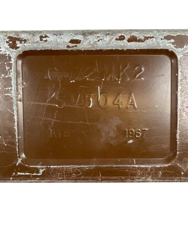 Canadian Artillery Ammo Case Dated 1967 EMPTY