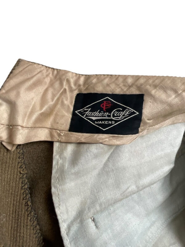 WW2 British Canadian Whip Cord Officers Riding Breeches