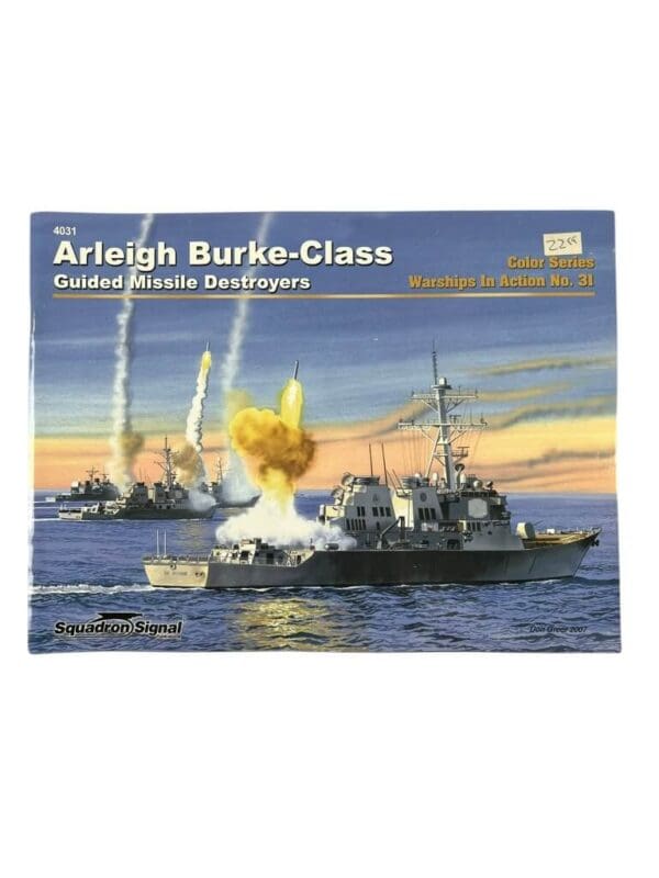 US USN Arleigh Burke-Class Guided Missile Destroyers Squadron Signal Warships in Action No 31 Used Softcover Reference Book