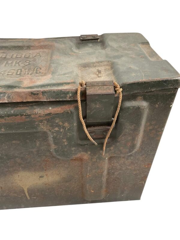 WW2 Canadian Artillery Ammo Case Dated 1945 EMPTY