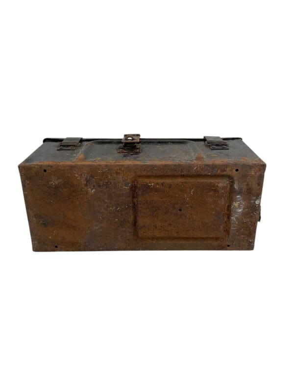 WW2 Canadian Ammo Box Modified With Lock Dated 1945 EMPTY