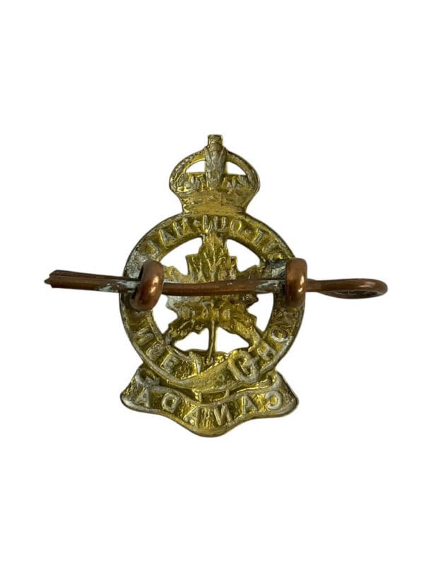 WW2 Canadian Royal Montreal Regiment Collar Insignia Single