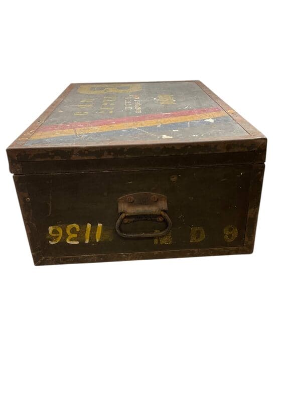 WW2 Canadian RCEME Named Barracks Box
