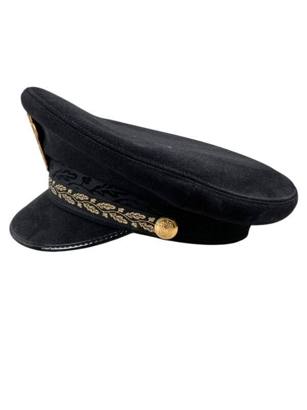 Norwegian Police Peak Cap Hat With Badge Size 59