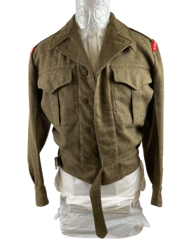 Canadian Guards Battle Dress Jacket Named Size 7