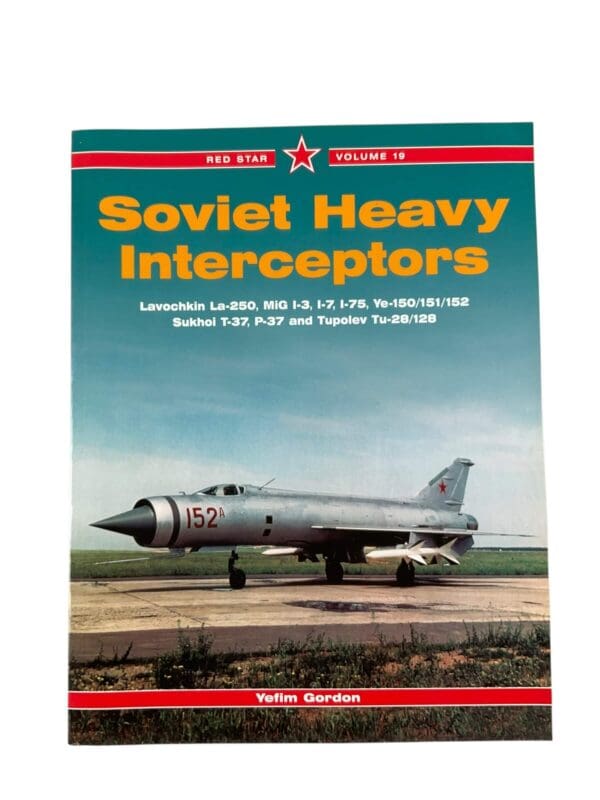 Russian Soviet Heavy Interceptors Red Star Vol 19 New Softcover Reference Book