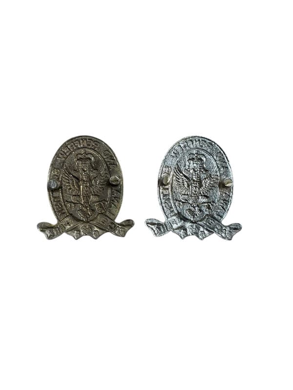 Canadian Forces Lanark and Renfrew Scottish Collars Insignia Pair