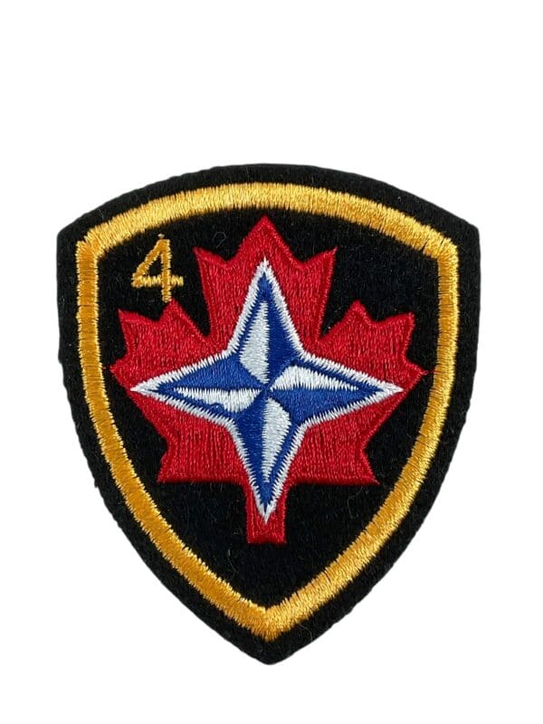 Canadian Forces 4th Mechanized Brigade Patch