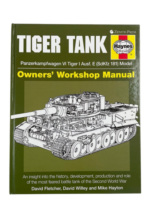 WW2 German Tiger Tank Owner's Workshop Manual Haynes New Hardcover Reference Book