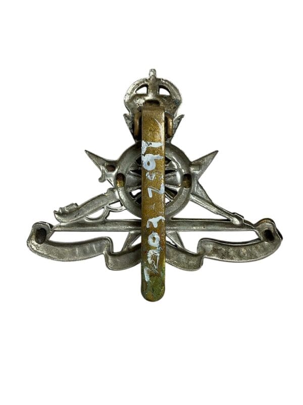WW2 British Royal Malta Artillery Cap Badge
