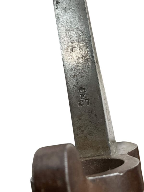 Canadian Quebec Garrison Artillery Sword Bayonet Yataghan With Scabbard
