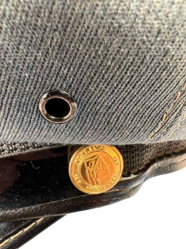 US Alabama Police Trooper Peak Cap Hat With Badge Size 6 7/8 Vintage