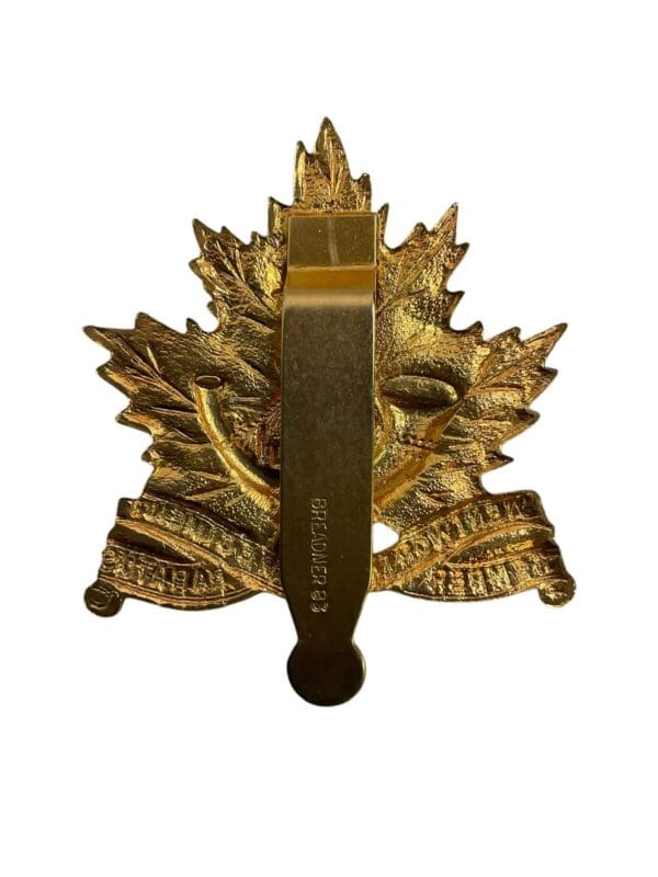 Canadian Forces Royal Hamilton Light Infantry Cap Badge