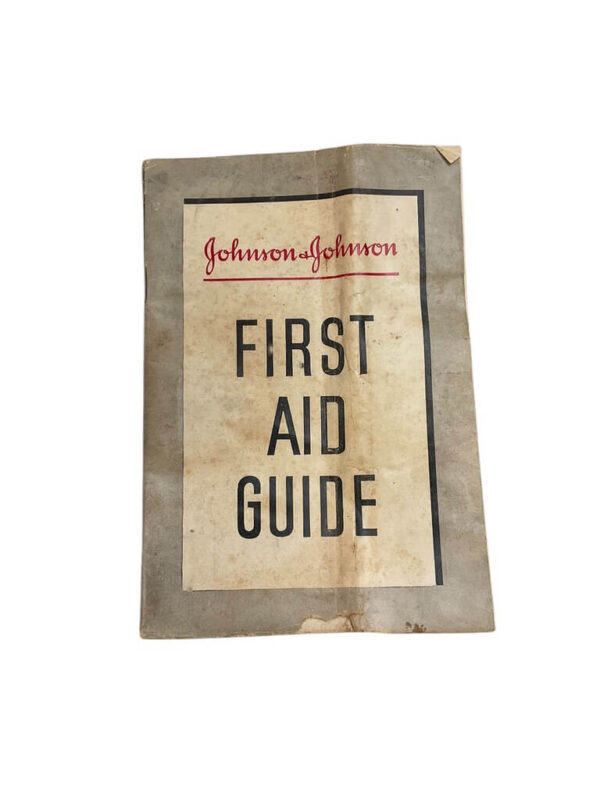 WW2 US Boy Scouts of America First Aid Kit In Metal Tin With Contents