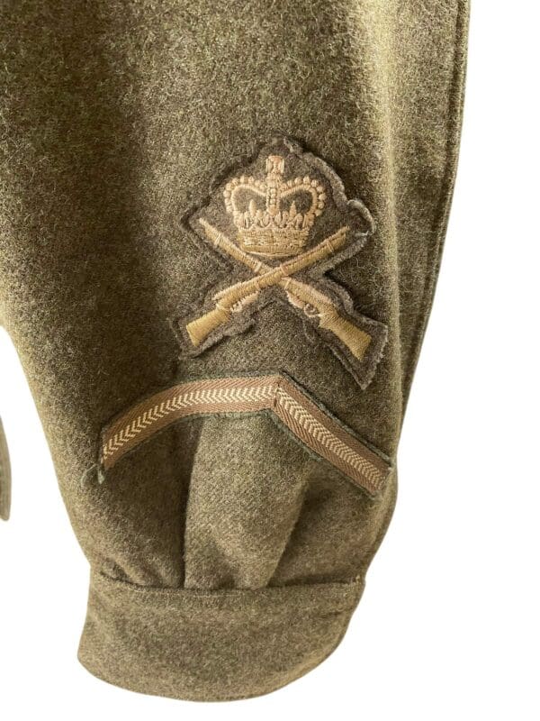 Canadian Guards Battle Dress Jacket Named Size 7