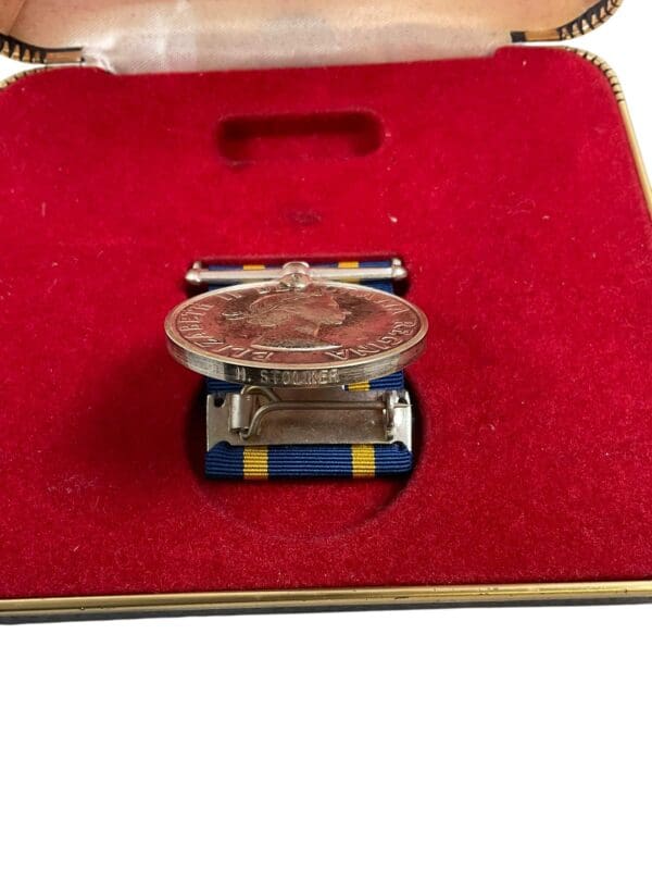 Royal Canadian Mounted Police RCMP Long Service Full Size Medal In Case