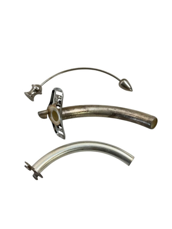 Jackson Tracheal Intubation Tracheostomy Intubation Metal Tube In Original Box