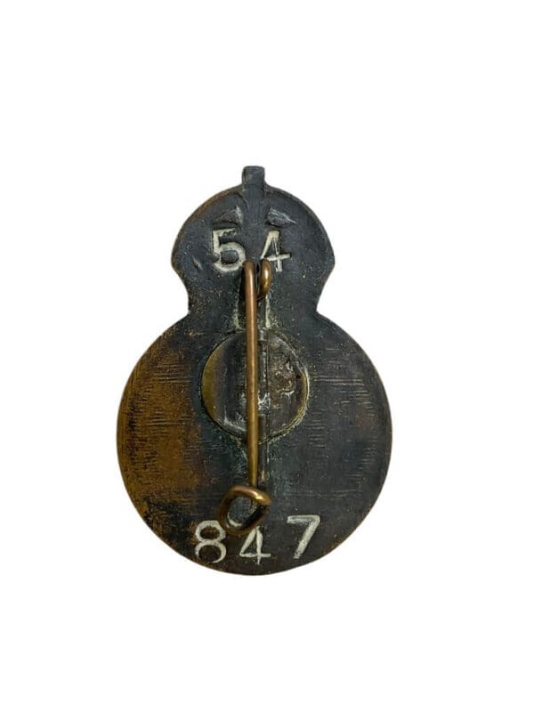 WW2 South African Civil Protection Service CPS Lapel Pin Badge