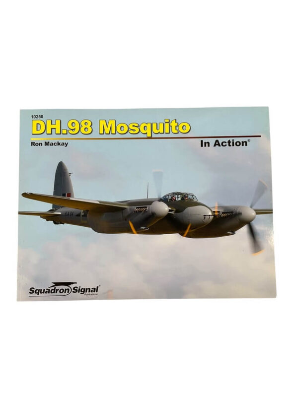 WW2 British RAF DH.98 Mosquito In Action Squadron Signal Issue 10250 Used Softcover Reference Book