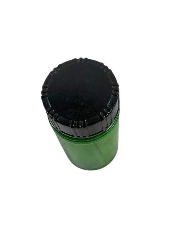 US A.S Aloe Company Super X Carbolized Umbilical Tape 240 Inches In Emerald Green Apothecary Bottle