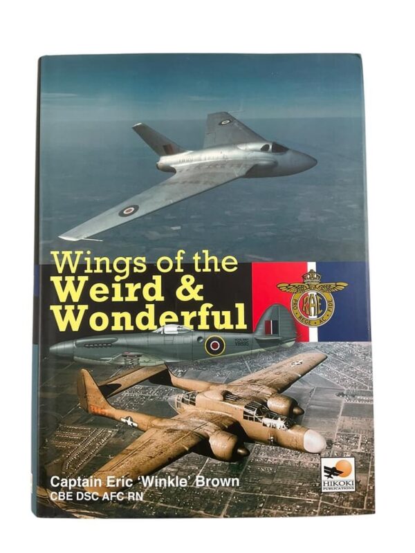 British RAF Wings of the Weird and Wonderful New Hardcover Reference Book