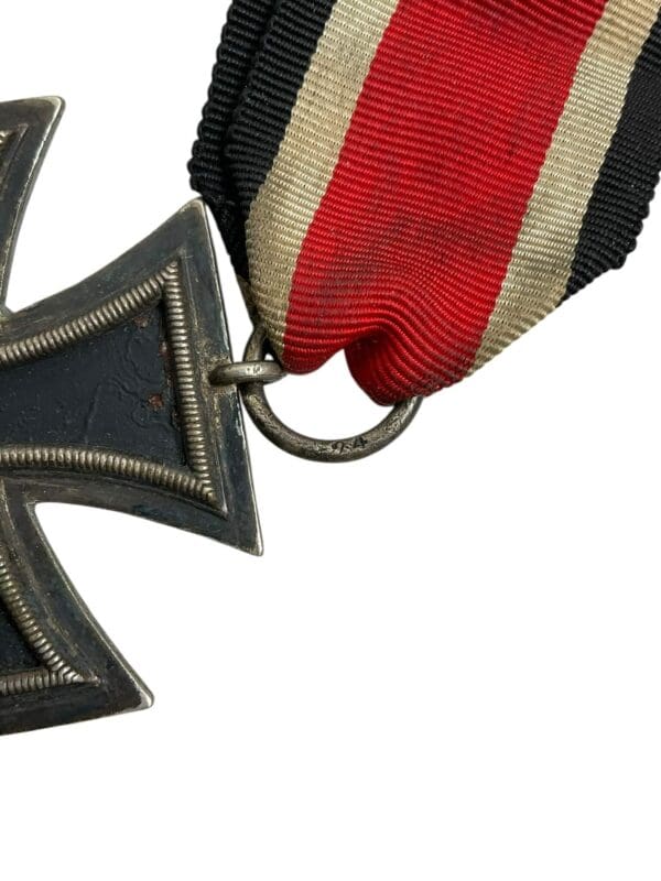 WW2 German 2nd Class Iron Cross Maker 24 Arbeitsgemeinsch. Hanau