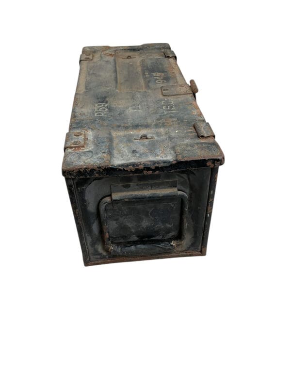 WW2 Canadian Ammo Box Modified With Lock Dated 1945 EMPTY