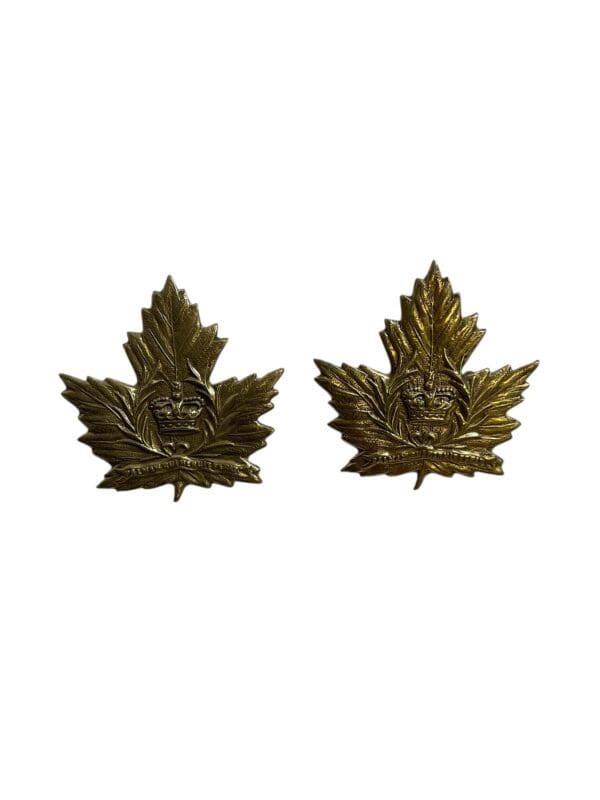 Upper Canada College Collars Insignia Pair